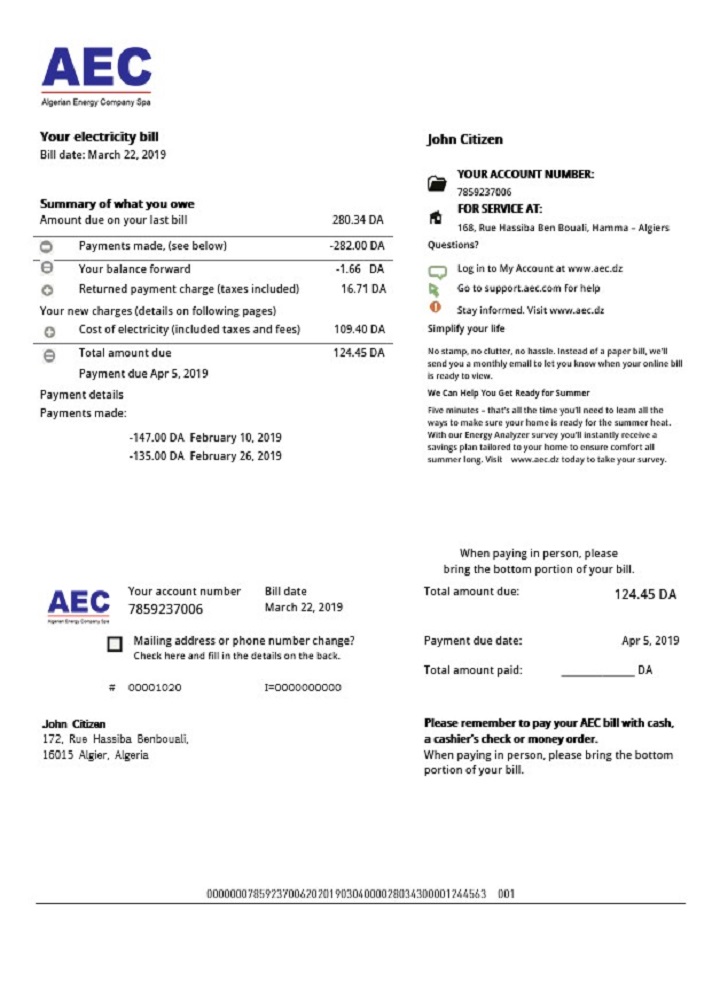 Algeria AEC Algerian Energy Company